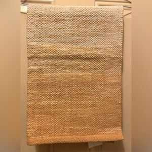 Design Imports Kristin Ombre Stripe Rug in Honey Gold Cotton